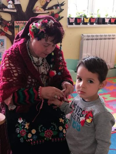  Баба Марта е дошла!Ура!Ура!Ура!Тя донесе пролетта...! - ДГ Дъга - Хисаря